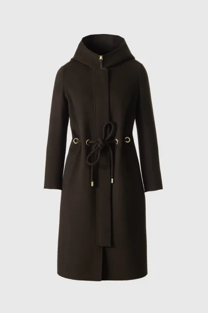BLITHE-Z Handmade Coffee Wool Coat